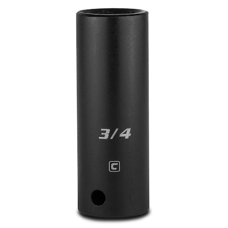 Capri Tools 1/2 in Drive 3/4 in 6-Point SAE Deep Impact Socket 5-5257